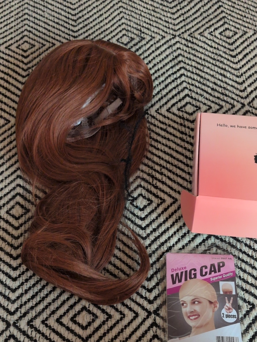 Women's Synthetic Wig in Ginger